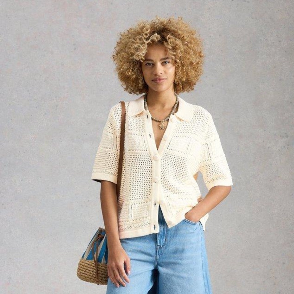 NWT White Stuff Gemima Collar Cardi